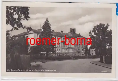 86118 Foto Ak Limbach-Oberfrohna - Schule Oberfrohna 1958