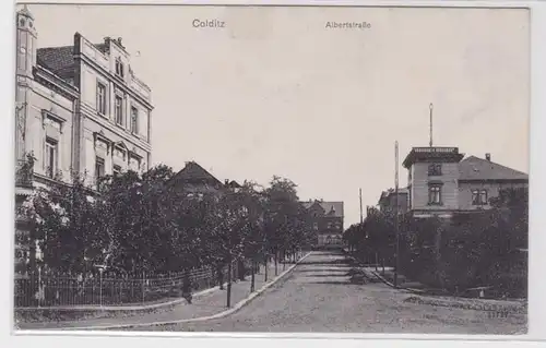 91777 Feldpost Ak Colditz Albertstrasse 1915