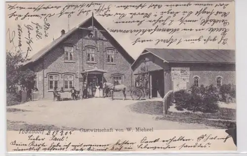 92346 Ak Fockendorf Gastwirtschaft von W.Michel 1905