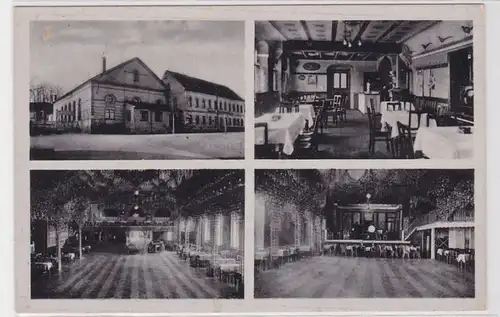 93947 Feldpost Ak Neukirchen Pleiße Gasthof mit Gartenlokal 1941