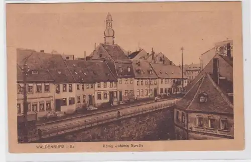 94018 Ak Waldenburg en Saxe Roi Johann Strasse 1943