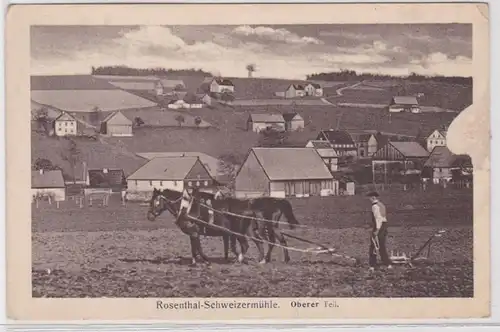 95873 Ak Rosenthal Schweizermühle oberer Teil um 1930