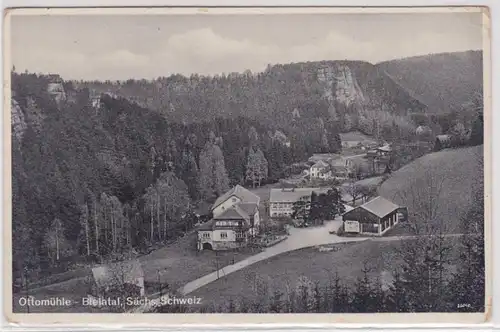 95881 Ak Ottomühle Bielatal sächsische Schweiz um 1940