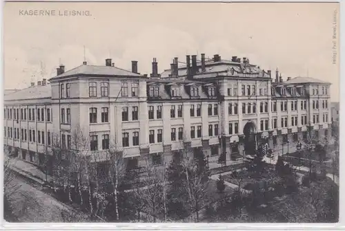 98688 Ak Leisnig König Friedrich August Kaserne 1907