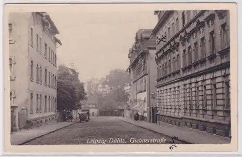 98708 Foto Ak Leipzig Dölitz Giebnerstrasse 1936