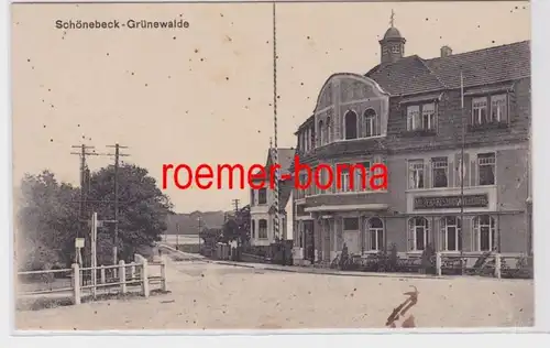 82927 Ak Schönebeck-Grünewalde Meyer's Restaurant & Café 1917