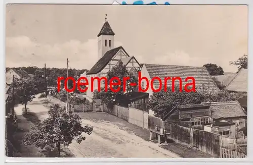 86245 Foto Ak Kamern (Kr. Havelberg) Dorfstraße 1966