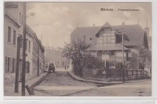 91439 Ak Mücheln Promenadenstrasse 1915