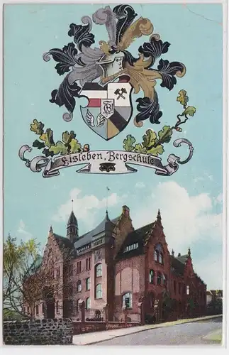 93259 Studentika Ak Eisleben Bergschule 1912