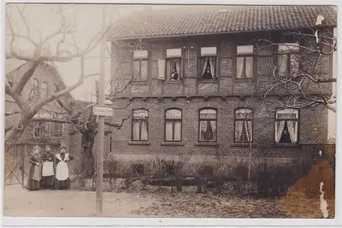 98737 Foto Ak Wohnhaus bei Magdeburg um 1910