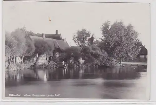 74504 Ak Mer Baltique Laboe Essaye Paysage 1939