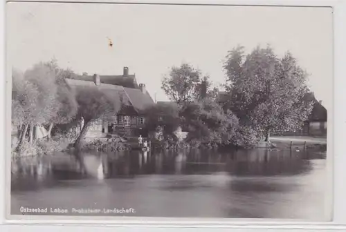 74504 Ak Ostseebad Laboe Probsteier Landschaft 1939