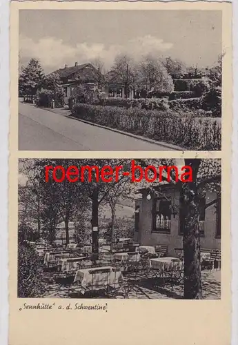 81865 Mehrbild Ak 'Sennhütte' an der Schwentine bei Oppendorf Bez. Kiel 1941