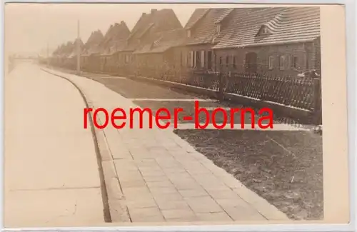 85034 Foto Ak List auf Sylt Straßenansicht um 1920