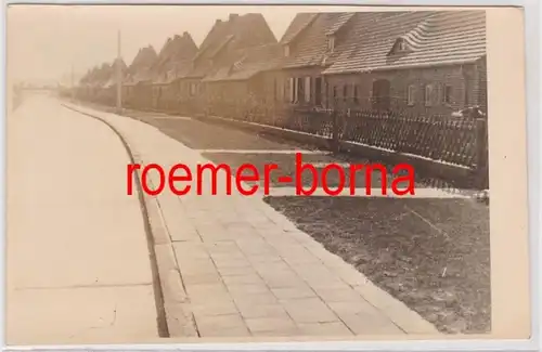 85034 Photo Ak List sur Sylt Vue de la route vers 1920