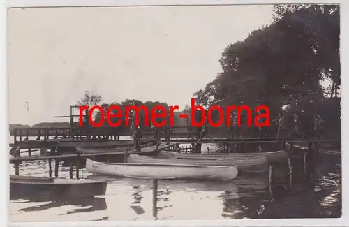 85047 Photo Ak Eutin Général Supérieur Hans von Seect visite piscine 1926