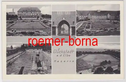 85175 Multi-image Ak Fortunestadt a.d. Elbe Caserne vers 1950