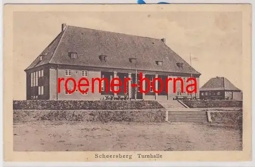 85536 Ak Scheersberg Turnhalle um 1925