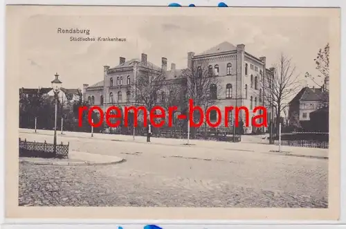 85659 Ak Rendsburg Hôpital municipal vers 1920