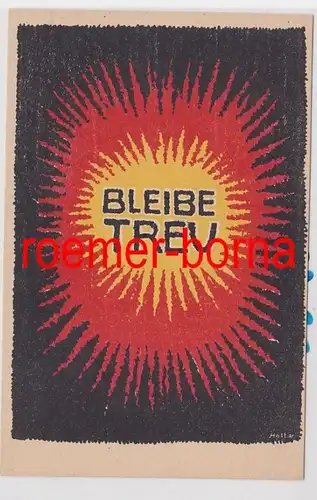 85902 Artiste Ak 'Reste fidèle' référendums au Schleswig le 14 mars 1920
