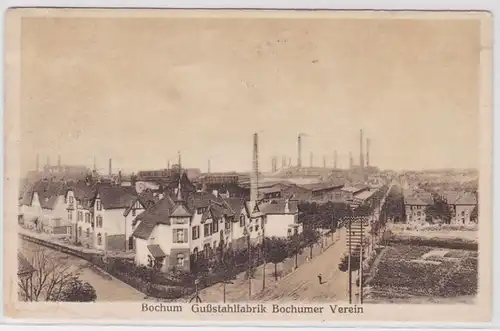 65067 AK Bochum - Gußstahlfabrik Bochumer Verein um 1920