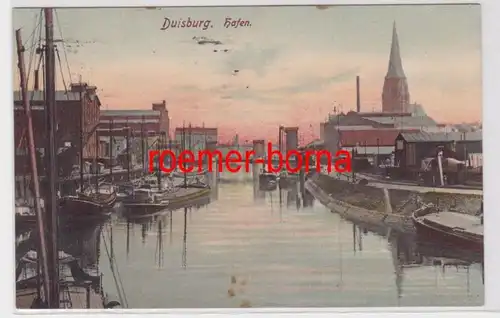 82803 Ak Duisburg Port 1921