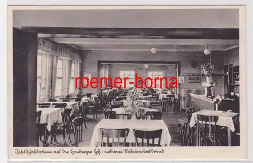 83889 Ak Hagen-Haspe Cefé-Restaurant 'Homberger Höh' Gesellschaftsraum 1942