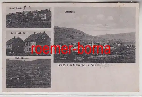 83970 Multi-image Ak Gruss d'Ottbergen I.W. 1918