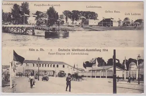 86391 Mehrbild Ak Köln a.Rh. Deutsche Werkbund Ausstellung 1914