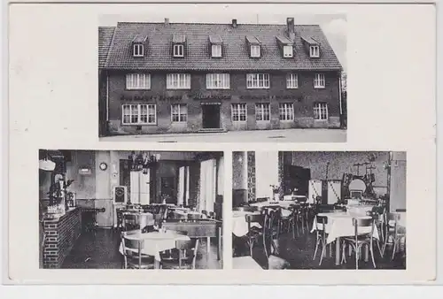 88892 Ak Resser Mark Gelsenkirchen Gastät zum Marktaufsaufhandel 1959