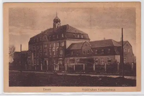 98184 Ak Essen städtisches Krankenhaus 1926