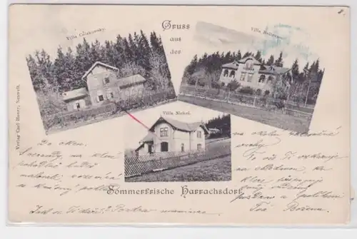 68513 Mehrbild Ak Gruß aus der Sommerfrische Harrachsdorf 1904
