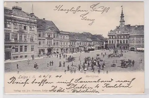 80413 Ak Leipa en Bohême Marché 1901