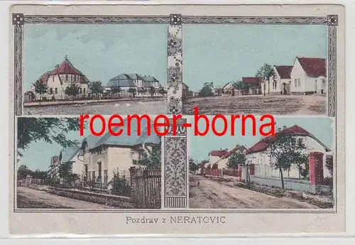 83479 Multi-image Ak Pozdrav z Neratovice Neratowitz vers 1910