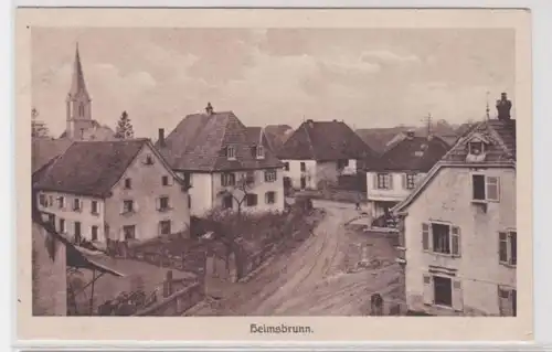 94381 AK Heisbrunn - Weltkrieg 1914/17 Aus den Kämpfen im Oberelsaß Nr. 55