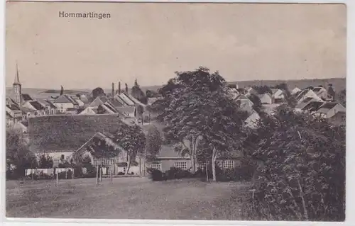 61998 Feldpost Ak Hommartingen Homfarting in Lorraine 1916