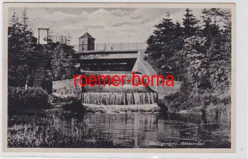 81622 Ak Heiligenbeil Mamonowo Wasserfall 1940