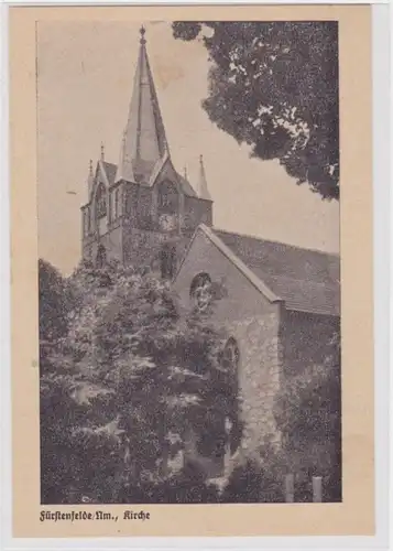 76249 AK Fürstenfelde (Boleszkowice) - Kirche