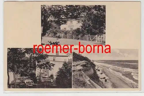 82909 Mehrbild Ak Ostseebad Neu Schleffin Pension 'Meeresrauschen' 1936