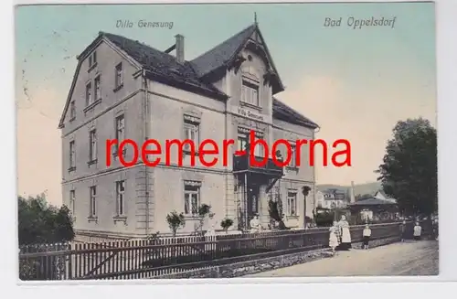 81352 Ak Bad Oppelsdorf Opolno-Zdrój Villa Genesung 1928