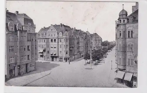 84667 Feldpost Ak Glogau Glogów in Schlesien Hohenzollernstrasse 1916