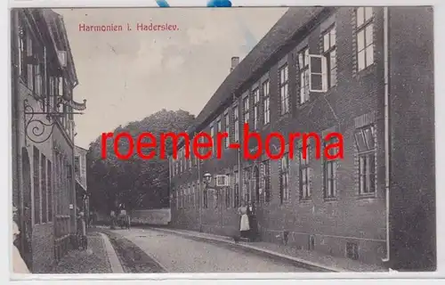 85797 Ak Harmonie i. Haderslev 1918