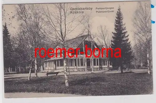85531 Ak Gamlakarleby Kokkola Parkpaviljongen Puistopavijonki 1926