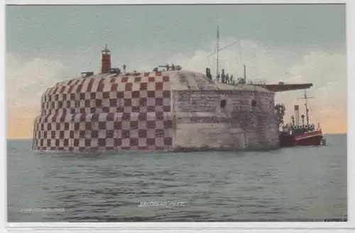 84257 Ak Spithead Fort Spitbank Fort vor Portsmouth 1914