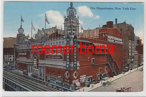 82369 Ak New York City Hippodrome um 1910