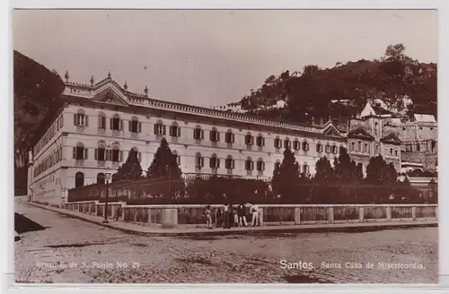83920 Foto Ak Santos Brasilien Santa Casa de Misericordia 1914