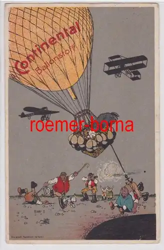 82573 Publicité Humor Ak Continental Ballons en 1916