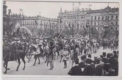 87716 AK Leipzig - Historischer Festzug zur Universitäts-Jubelfeier am 30.7.1909