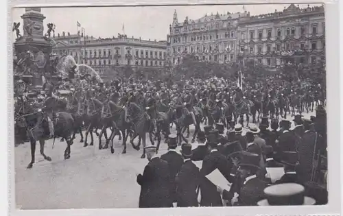 87717 AK Leipzig - Fête historique de la célébration du Jubilé universitaire le 30.7.1909