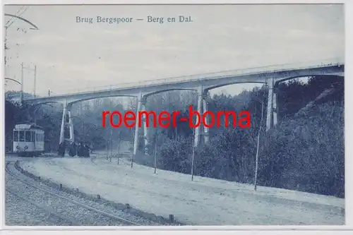 82967 Ak Brug Bergspoor Berg en Dal Pays-Bas 1914